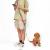Hands free dog leash for large 220cm rope crossbody dog leash reflective for large medium small dogs go jogging and running hands free color