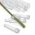 Floral Water Tubes/Vials for Flower Arrangements by Royal Imports Clear - 3 (1/2 Opening) - Standard - 100/Pack - w/Caps 3 3 Clear-standard