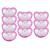 JollyPop 0-3 Months Pacifier 10 Pack Unscented - Pink