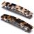 2PCS French Design Hair Barrette Tortoise Shell Celluloid Rectangle Hair Clips for Women Tokyo Tortoise,Ivory Tokyo