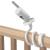 Holaca Flexible Crib Mount for Philips Avent Connected Videophone SCD923/26 Baby Monitor - Twist Versatile Mounting Set for Philips Baby Monitor Twist Mount