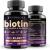 Biotin | Collagen | Keratin | Hyaluronic Acid - Hair Growth Support Supplement | Skin & Nails Beauty Complex 25000 mcg - B1 | B2 | B3 | B6 | B7 - Made in USA - For Women & Men | 60 Capsules