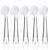 KOPBTBOY Kids Replacement Brush Heads for Seago SG513/SG977/SGEK6/ for Brush-Baby WildOnes/KIDZSONIC Baby Electric Toothbrush Brushes for Dada-Tech DT-BB1/DT-977/DT-K6 5pc 8-18 Month