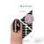Miss Sophie Nail Wraps - 24 Ultra-Thin-self-Adhesive Long-Lasting Nail Wraps Marbleous Black 24