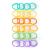 Bright Starts Lots of Links Rings - for Stroller or Carrier Seat - BPA-Free 24 Pcs, Ages 0 Months Plus Accessory Toy