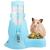 Hamster Water Bottle 80ml Diyife Guinea Pig Water Bottle Non Drip Hamsters Automatic Water Dispenser Free Standing Small Animal Water Bottle for Bunny Chinchilla Hedgehog Squirrel (Blue)