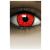 FXCONTACTS Colored Contact Lenses Halloween Red Devil 2 Pieces (1 Pair) Without Prescription