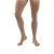 Jobst Relief THIGH HIGH - Extra Firm Compression 30-40mmHg L - Closed-Toe with Silicone Band Beige Large Beige