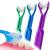 3-PK :: DenTrust 3-Sided Toothbrush :: Easily Brush Better :: Clinically Proven Results :: Fast  Easy & More Effective for The Whole Family :: Adults  Children  Special Needs  Autism ::
