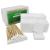 ILANSIN 1500PCS Gun Cleaning Patches and 200PCS gun cleaning swabs,2"x2" Lint Free gun cleaning rags,6"long cotton swabs For 9mm and Most Caliber Of Firearms.Boxes Can Store Gun Cleaning Kit And tools