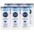 Nivea men shower gel in a 6 -pack (6 x 250 ml) soothing care shower with bamboo extract moisturizing shower gel for sensitive skin Prunus 250 ml (6 -pack)