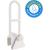 Vaunn Medical Adjustable Bathtub Safety Rail Shower Grab Bar Handle White