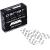 100 Parker Premium Platinum 1/2 Blades - for Professional Barber Razors, Shavette Razors and Disposable Blade Straight Razors that accept Half of a Double Edge Razor Blade
