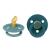 BIBS COLOUR Anatomical Schnuller 2 Pack BPA-Free Dummy-Schnuller jaw-friendly form.Silicone made in Denmark size 1 (0-6 months) Island Sea/Forest Lake