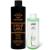 Gold Label Professional Keratin Blowout Treatment 240 Milliliter with Clarifying Shampoo Specifically Designed for Coarse Curly Black  African  Dominican and Brazilian Hair types Super Enhanced Formula