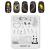 KADS Nail Art Stamping Plates Set Image Template Stencils Meteor Pattern with Stamping Plates Holder Case Organizer (SK004)
