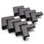 AKORD Baby Safety Corner Protectors for Desk Table Black 8 Count (Pack of 1)