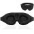YIVIEW Sleep Mask for Women Men 100 Blockout Light Eye Mask for Sleeping 3D Contoured Blindfold Upgraded Eye Cover with Adjustable Strap Eye Pillow Soft Comfy Eye Shade for Nap Travel Night Shift Black