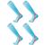 Odtmger Compression Socks (2 Pair) for Men and Women 20-44 mmHg Compression Stockings Circulation for Cycling Running Support Socks L-XL Sky Blue