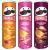 Snack Bundle with Pringle Paprika 185g Prawn Cocktail 185g & Texas BBQ 185g (3 Pack)