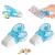 2 Pcs Portable Pill Taker Portable Pill Taker Remover Pills Pack Opener Assistance Tool Tablet Pill Blister Pack Opener Assistance Tool No Touch Easy to Take Pill Out Portable Tablet Dispenser