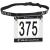 VeloChampion Running, Triathlon, Marathon Number Belt. No pins Needed. - Stretch Fit & Comfortable. No Pins Needed Run Belt