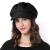 Sumolux Women Beret Newsboy Hat French Wool Cap Classic Autumn Spring Winter Black a