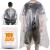 Disposable Barber Capes - 100pcs(51"x 63") Large Disposable Capes Hair Salon,Disposable Hair Cutting Capes, Perfect for Barbershop and Salon Beauty Hairdressing, Hair Dye, Perming 100 Count (Pack of 1) Transparent