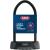 Abus ironing lock granite xplus 540 + USH holder - bicycle lock with 13 mm thick bracket and Xplus cylinder - Abus security level 15 black 30 cm single