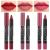 evpct 3Pcs Rub Red Chestnut Mauve Pink Matte Lipstick Lip Crayon Liner Pencil Pen Makeup Set DNM Matte Lipstick and Lip Liner Set 24 Hour Waterproof labiales mate 24 horas originales 13&15&16 3 Count (Pack of 1) 13&15&16