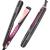 LANDOT Hair Straightener and Curler 2 in 1, Twist Flat Iron Curling Iron for Curl/Wave or Straighten 2 IN 1 Straightener and Curler