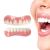 Veneers Teeth for Women Upper and Lower Dentures Fake Teeth for Missing Teeth Realistic Veneers Teeth for Women