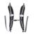 Nikou nylon backpack strap Backback belt belt shoulder strap hard -wearing backpack shoulder adjustable carrier belt spare parts adults (black)