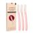 Carmesi Facial Razor for Women | Instant & Painless Hair Removal | Glowing Skin | Eyebrows, Upper Lip, Forehead, Peach Fuzz, Chin, Sideburns | Pack of 3
