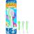 Pack of 3 demirdental for Kids replacement brushes suitable for Philips Sonicare children's sonic toothbrushes from 3 years HX6033 HX6034 Mini Green