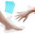 Paraffinwachs-Badeset 200 paraffin baths 100 transparent gloves and 100 pieces of baby shoes plastic protection inlays for paraffin wax hot spa salon hair dye hand protection gloves