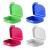 GMedHC braces 4 pieces of braces glittering braces children funny braces can for loose for braces prosthesis can modern denture denture denture box funny