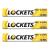 Lockets Honey & Lemon Lozenges 41g (Pack of 3) Soothing Sore Throat Relief Cough Sweets