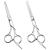 UooTach 2 pieces of hair ultrasharf and precisely cut styling scissors hairdressing scissors made of stainless steel for thinning and shaping suitable for at home hairdressing salon hairdresser