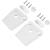 Cooler Latch Posts and Screws for Igloo,Replacement Igloo Cooler High Strength Cooler Latch,Cooler Plastic Latchs Set,Igloo Cooler Latch Replacement Kit,Set of 2
