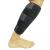 Vive Calf Brace - Adjustable Shin Splint Support - Lower Leg Compression Wrap Increases Circulation Reduces Muscle Swelling - Calf Sleeve for Men and Women - Pain Relief (Black)
