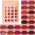 20 Colors Lipstick Matte Liquid Lipstick Lipgloss Set for Women labiales mate 24 horas originales matte larga duracion 24,Deep Red Original 24 Hour Matte Lipstick Lip Stain Long Lasting Waterproof 24 4 Count (Pack of 1) F-Set