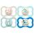 MAM Air Night & Day Baby Pacifier for Sensitive Skin Glows in The Dark 6-16 Months Baby Boy 4 Count