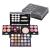 Zmile cosmetics all you need to go beauty box vegan cosmetics with mirror - little make -up set for on the go for traveling and giving away