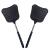 Foxany Telescopic Fly Swatters, Durable Plastic Fly Swatter Heavy Duty Set, Telescopic Flyswatter with Stainless Steel Handle for Indoor/Outdoor/Classroom (2 Pack)