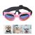 Jiayaus Dog Goggles Dog Sunglasses Dog Glasses Windproof Puppy Goggles Anti-Fog UV Protection Sun Glasses for Cat&Small Dogs (Pink)