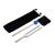 DRET 432Hz tuning fork aluminum alloy metal tuning fork standard with silicone hammer and velvet bag Medical tuning fork for DNA healing sound therapy Health Tool Set C432 Hz