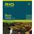 Rio Bass Leader, 9ft (0.012in) 3 Pack Fly Fishing Leaders, 10lb Test, Clear Color