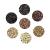 500pcs 5.0X3.0X3.0mm Silicone Micro Rings Links Beads for Hair Extensions (Blonde) 500 pieces Blonde