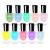 Abitzon NEW Nail Polish Set (10 Bottles) - Non-Toxic Eco-Friendly Easy Peel Off & Quick Dry Water Based Nail Polish Multicolor